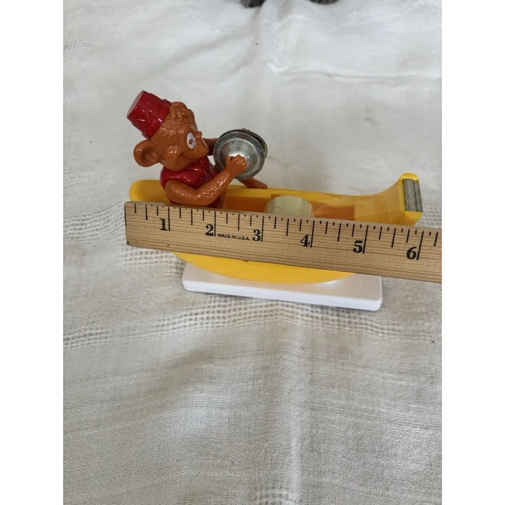 Clapping‎ Monkey Tape Dispenser with Cymbals Fun Animal Desk Decor 1 in